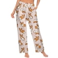 thumbnail image 4 of WILLBEST Pantalones Casuales para Mujer, Cómodos y Suaves, con Cordón, Pijamas Largos para Mujer, Ideales para Relajarse y Descansar. Grande, 4 of 6