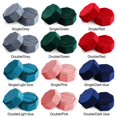 thumbnail image 6 of Velvet Jewelry Box Ring Holder Gift Packaging Marriage Storage Organizer Earring Display Wedding Wholesale High Quality grey-Double, 6 of 6