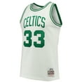 thumbnail image 2 of Men's Mitchell & Ness Larry Bird White Boston Celtics Hardwood Classics 1985/86 Swingman Jersey, 2 of 3