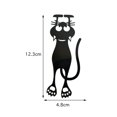 thumbnail image 3 of Marcador Stereo Hollow Kitten Bookmark PVC Cute Cartoon Animal Wacky Reading Marker, 3 of 3