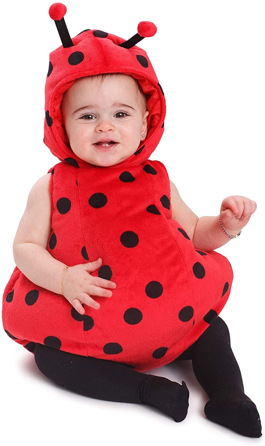 18" Build-a-b Lady Bug Dress w/Antenna Teddy Bear Clothes Outfit Fits Most 14" 