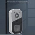 thumbnail image 4 of Timbre Visual Inteligente Timbre de seguridad visual Vigilancia remota Timbre de puerta de seguridad (Blanco) Ndcxsfigh Libre de BPA, 4 of 8
