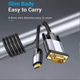 thumbnail image 2 of HDMI to VGA 1080p Full HD Cable, 1.8m HDMI Male to VGA Male Compatible Desktop Computer Laptop, 2 of 5