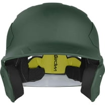 Rawlings Mach Carbon One-Tone Matte Alpha-Sized Helmet | Dark Green | Adult