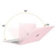 thumbnail image 4 of Funda MOSISO para MacBook Air de 13 pulgadas, carcasa dura rosa rosa 2018, 4 of 6