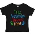 thumbnail image 3 of Inktastic Me Meemaw Loves Me Cute Boys or Girls Toddler T-Shirt, 3 of 5