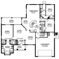 thumbnail image 6 of 556-21811: Spanish Mediterranean 3 Bed, 2 Bath Luxury Home Plan, 2181 Sq Ft: Full Blueprints with License to Build by Home Plan Marketplace - Lesuto, 6 of 6