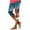 ♪497-Blue, variant on Xuyuer Women's Independence Day High Waist Summer Printed 7/8 Leggings - Slim Fit Capri Pants, Pants for Women