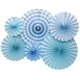 thumbnail image 1 of Fiesta Paper Fan Set Decoración colgante Decoración decorativa para cumpleaños, boda, Mardi Gras Baby Shower Home Party Zhivalor HMHZ894-2, 1 of 4