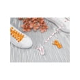 thumbnail image 4 of INSPIRE CHIC Flat Shoe Laces Scratch Pattern Colored Print Sneakers Shoelaces for Sneakers 1 Pair Orange 120cm/47.2", 4 of 4