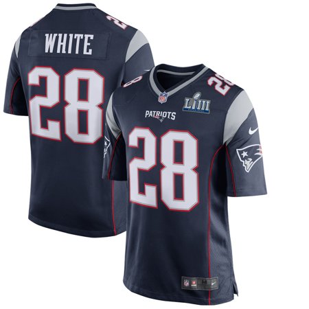 - James White New England Patriots Nike Super Bowl LIII Bound Game Jersey - Navy
