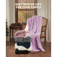thumbnail image 4 of Electric Heated Throw Blanket - 10 Adjustable Heat Levels, 10-Hour Timer, ETL Certified, Portable, Washable, Fast Heating - 50x60 inches, 4 of 8