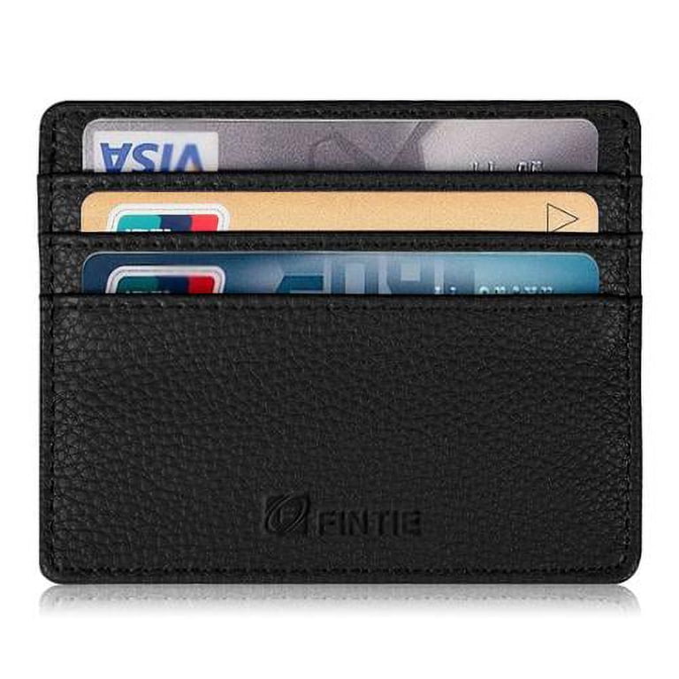 Fintie Credit Card Holder with RFID Blocking, Black photo 6