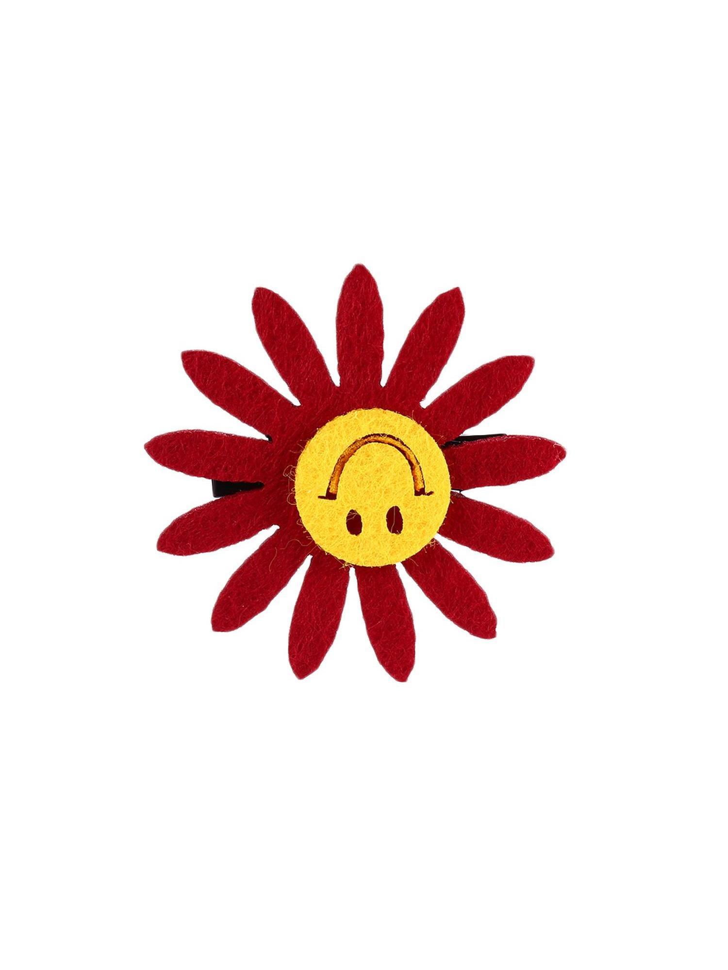 sunflower hair clip