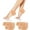 Skin Color, variant on 2 Pair Silicone Heel Protector, Strong and Breathable Heel Protectors, Heel Cups for Fast Heel Pain Relief, Plantar Fasciitis Support, Blister, Spur Relief for Men and Women