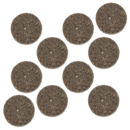 MIPCASE 10Pcs Starter Wood Firelighters for Camping Outdoor Survival Dark Brown Wood and Wax Blocks