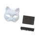 thumbnail image 2 of Kit de máscara de gato para manualidades, ideal para fiestas y carnaval. Máscara de gato en blanco para disfraces. Gris, 2 of 9