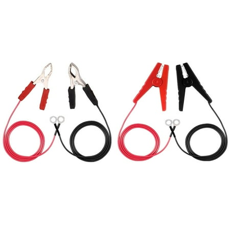 

Power electric fence inverter connection wire with alligator clip practical