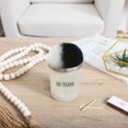 thumbnail image 2 of Go Team! - Navy & White - 5.5 oz - 100% Soy Wax Candle with Pom Pom Lid Scent: Tranquility, 2 of 7