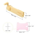 thumbnail image 2 of Unique Bargains Plastic Floss Bobbin Sewing Thread Card Board with Winder, Pink 100 Pack, 2 of 6