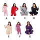 thumbnail image 5 of Minnieouse Ropa interior térmica, ropa interior elástica para mujer, ropa cálida de manga larga para otoño, ropa interior elástica para invierno conjuntos de ropa Gris L Minnieouse AP013605-03, 5 of 6