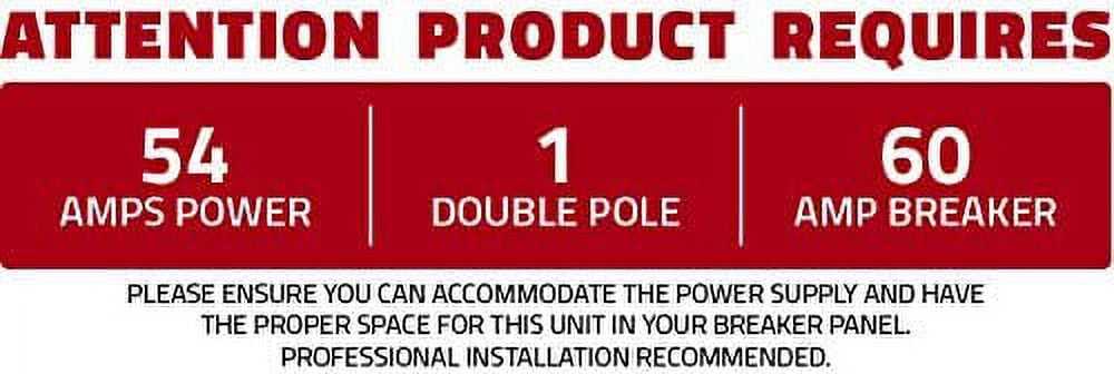 Eemax EEM24013 Electric Tankless Water Heater, Blue