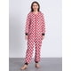 thumbnail image 4 of Conjuntos de pijamas navideños familiares Fiomva a juego para mujeres y hombres, pijamas navideños a juego para adultos y niños, conjunto de ropa de dormir navideña., 4 of 8