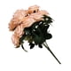 thumbnail image 3 of Ramo de flores de rosas artificiales Simulación de rosas Oficina en casa Decoración floral Ramo de flores falsas de boda, Rosa Inevent HA7032-03B, 3 of 5