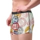 thumbnail image 2 of Fotbe Travel Stamp Calzoncillos Tipo Boxer con Bolsa de Soporte Total para Hombre, X-Temp Fresco, Transpirable y de Secado Rápido-Large, 2 of 5