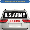 thumbnail image 2 of U.S. Army Sticker Decal Die Cut - Self Adhesive Vinyl - Weatherproof - Made in USA - Many Color and Sizes - us united states, 2 of 6