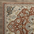 thumbnail image 3 of Loomaknoti Malanie Charler 9' x 12' Red Oriental Indoor Area Rug, 3 of 9
