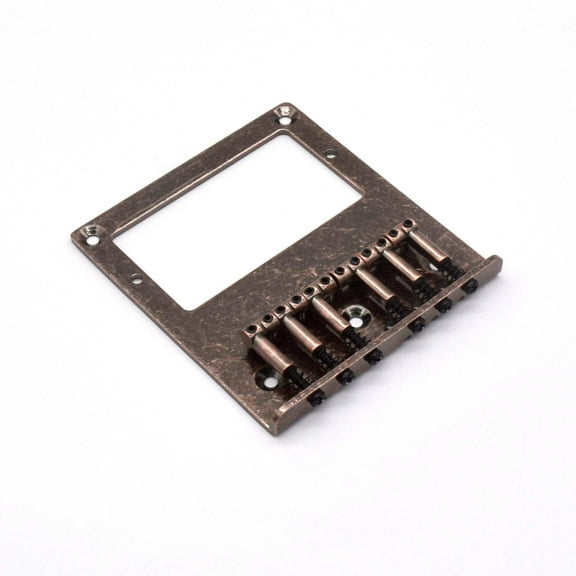 KD By AxLabs Tele®-style Bridge With Humbucker Mount - String-Through Top Or Body - Antique Bronze