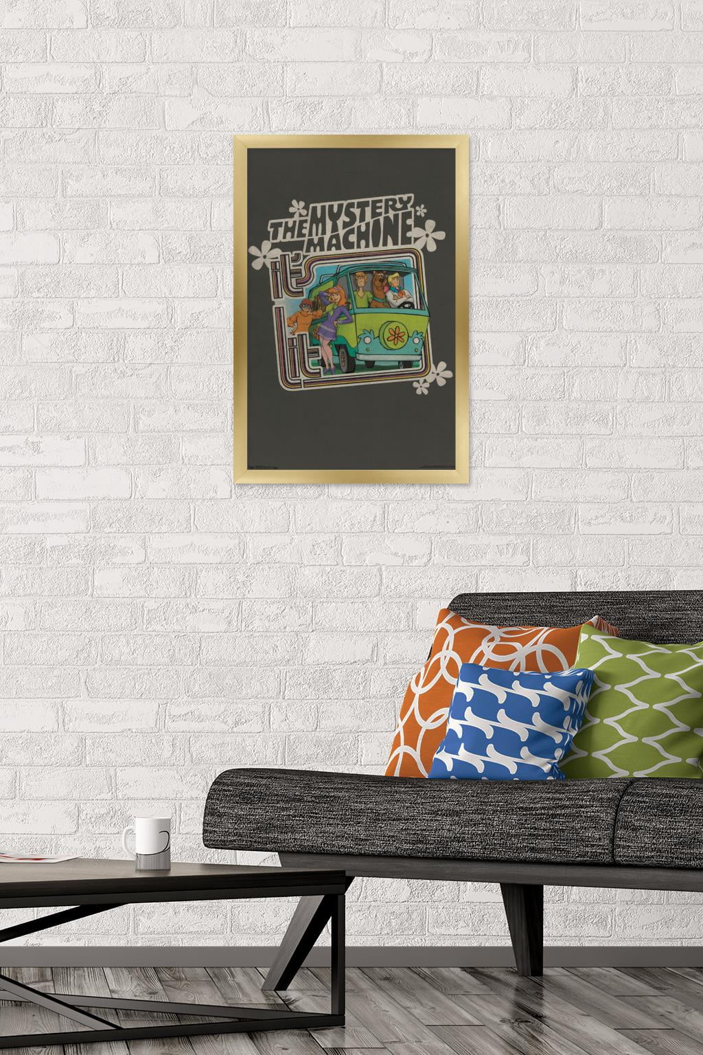 Scooby-Doo - Lit Wall Poster, 14.725" x 22.375", Framed