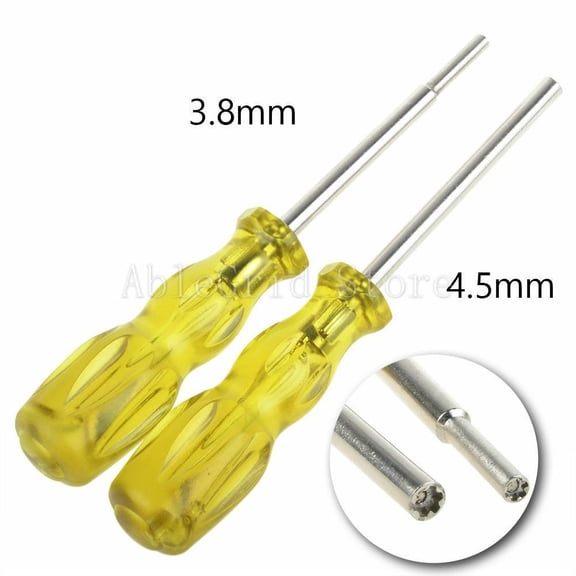 3.8mm 4.5mm Screwdriver Bit for NES SNES N64 Game Boy Nintendo Security Tool