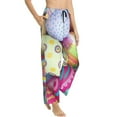 thumbnail image 2 of Fotbe Colorful Easter Eggs Women's Pajama Pants,Sleepwear Pants,Pj Bottoms Drawstring And Pockets-X-Large, 2 of 9