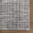 thumbnail image 5 of Hauteloom Brevyn Living Room, Bedroom Area Rug - Bohemian, Transitional - High Pile - Light Gray, Black, Off White - 5'3" x 7', 5 of 6