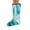 Marble Print, variant on COEQINE Marble Print Leg Cast Covers Small Below The Knee Leg Cast Sleeve Reusable Cast Covers for Shower Leg Fashionable Leg Cast Cover Sock for Women Men Seniors