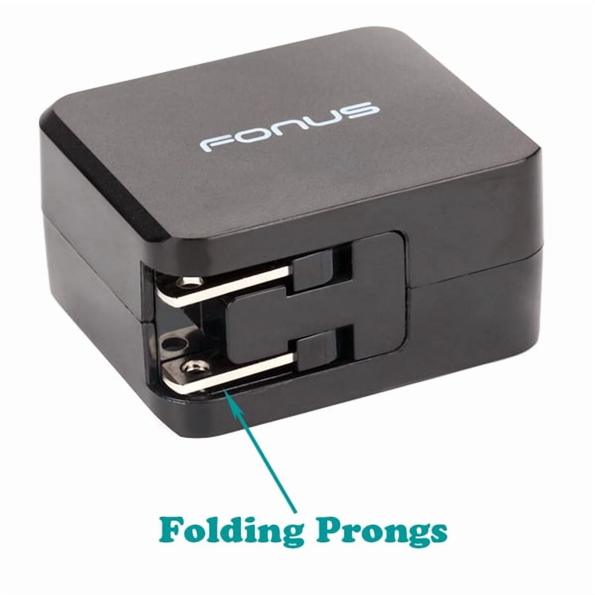 Home Charger 17W for Samsung Galaxy A06/A16 5G/A26 5G/A36 5G/A56 5G - 2-Port USB 3.4A Type-C Cable 6ft Power Adapter