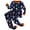 C# Black, variant on Rimyaw Toddlers Pajamas Sets Halloween Boys Girls Sleepwear Skull Head Graphic PJS Clothes Set 3T