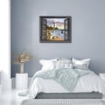 thumbnail image 5 of Lighthouse Wall Art Beach Ocean Nautical Window Coastal Pictures Wall Decor Canvas Painting Print Artwork Modern Home Decor Framed for Living room Bedroom Bathroom 16"×12", 5 of 6