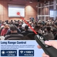 thumbnail image 7 of Presentation Clicker for Powerpoint, Mac Laptop Computer, ESYWEN Wireless Presenter Remote with 2-in-1 USB Type C, Slide Advancer, Hyperlink & Volume Control, 7 of 7