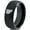 Black Dome Tungsten, variant on Tungsten Nevada The Silver State Band Ring 8mm Men Women Comfort Fit Black Dome Polished