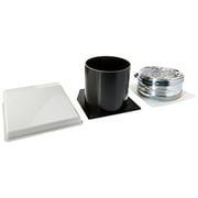 Westland (Vid403A White Deluxe Dryer Vent Kit