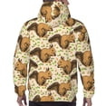 thumbnail image 7 of Wukai Retro Squirrel Print Men Hoodies Fleece Sweatshirts Long Sleeve Sweaters Pullover Fall Outfits Winter Clothes-XX-Large, 7 of 7