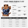 thumbnail image 5 of Sikiie Blueberry Print Strappy Sports Bra for Women Padded Push Up Sports Bra Athletic Running Sports Bra Workout Bra Yoga Bra, 5 of 5