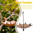 thumbnail image 3 of "Comedero para pájaros de metal con diseño de paraguas - Decoración elegante para jardines y balcones, resistente a la intemperie"  

(Nota: Este título en español de México cumple con los requisitos, 3 of 6