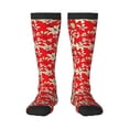 thumbnail image 2 of Lsque Lilies Flowers Printed Crew Socks Men's Women's LightWeight Thin Casual Calf Socks ,Knee High Socks,Cotton Socks, 2 of 9