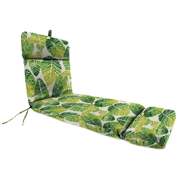 Jordan Manufacturing 22" x 72" Green Rectangle Chaise Lounge Outdoor