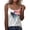 White, variant on Samlisa Womens Spaghetti Strap Camisole Tops Trendy Tie Dye Printed Tank Tops Summer Sleeveless Crew Neck Cami Tops Tshirts White XL