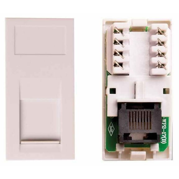 ANTIFERENCE - RJ45 Cat6 Module White